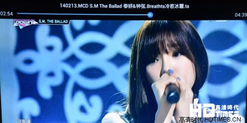 百度云盒双核版高清机顶盒-ts播放测试