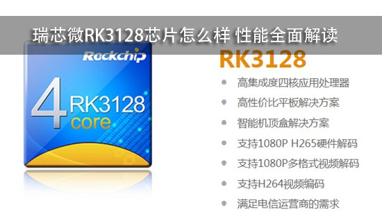 瑞芯微RK3128芯片怎么样 性能全面解读