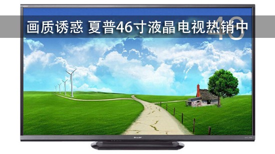 画质诱惑 夏普46寸液晶电视热销中