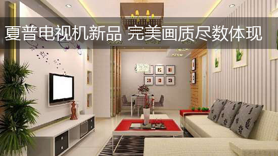 夏普电视机新品 完美画质尽数体现