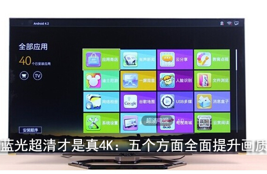蓝光超清才是真4K:五个方面全面提升画质