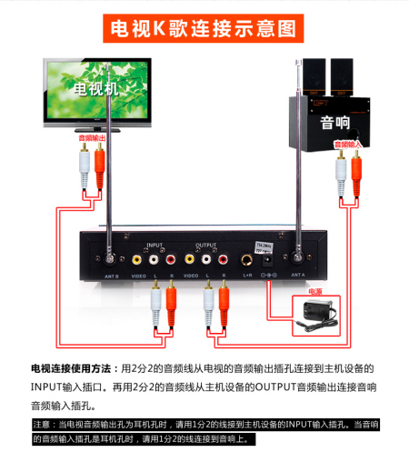 康佳电视k歌怎么连接