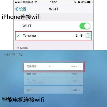 iphone7怎么投屏到智能电视